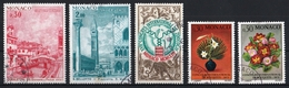 Monaco 1972 : Timbres Yvert & Tellier N° 887 - 889 - 894 - 897 Et 898. - Usados