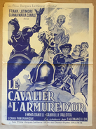 Affiche Cinéma Originale Du Film LE CAVALIER A L'ARMURE D'OR Cavalieri Del Diavolode SIRO MARCELLINI  FRANK LATIMORE - Affiches & Posters