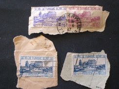 تونس TUNISIA TUNISIE 1938 1941 AIRMAIL Land And People - Posta Aerea