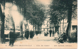 03.....ALLIER.....BOURDON L  ARCHAMBAULT.....ALLEE DU CASINO - Bourbon L'Archambault