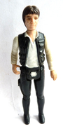 FIGURINE FIRST RELEASE  STAR WARS 1978 HAN SOLO Vers 2 BIG HEAD HONG KONG (2) - First Release (1977-1985)