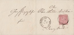 NDP Brief EF Minr.21 K1 Friedberg 1.12.70 Gel. Nach Darmstadt - Postal  Stationery