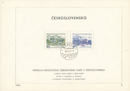 Czechoslovakia / First Day Sheet (1964/05) Praha 1 (c): Low Tatras, High Tatras - Hotel- & Gaststättengewerbe