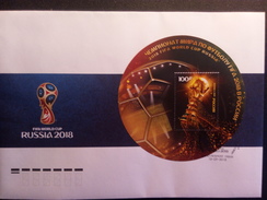 RUSSIA 2015 YVERT  Russia 2018 World Cup .CUP FDC - 2018 – Rusia