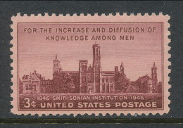 USA 1946 Scott 943, Smithsonian Institution, MNH ** - Nuovi