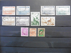 Algérie : Poste Aérienne : 11 Timbres Oblitérés - Airmail