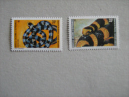 NOUVELLE CALEDONIE    P 475/476 * *    FAUNE SERPENTS - Unused Stamps