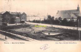 CPA WAVRE RUE DE LA STATION - Wavre