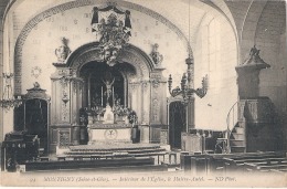 -95-----   MONTIGNY  Intérieur De L'église  Le Maitre D'autel - TTB  Neuve - Montigny Les Cormeilles