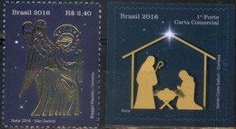 Brasil 2016 ** Navidad. Pesebre. San Gabriel.   See Desc. - Unused Stamps