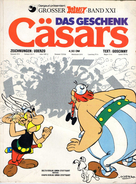 BANDE DESSINEE  ASTERIX  BAND XXI  Das Geschenk  Casars  ANNEE 1974 - Autres & Non Classés