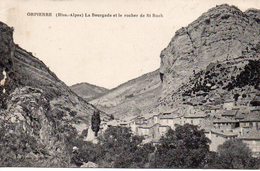 05..........HAUTES ALPES......ORPIERRE........LA BOURGADE ET LE ROCHER DE LA ST ROCH - Autres & Non Classés