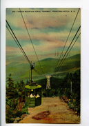 C 19603  -  Franconia Notch  -  Cannon Mountain Aerial Tramway - White Mountains