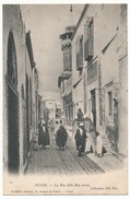 CPA - TUNISIE - TUNIS - La Rue Sidi-Ben-Arous - Tunisia