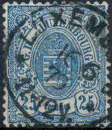 Stamp  Luxembourg 1875-80? 25c Used Lot#1 - 1859-1880 Coat Of Arms