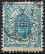 Stamp  Luxembourg 1875-80? 25c Used Lot#4 - 1859-1880 Wapenschild