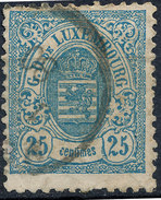 Stamp  Luxembourg 1875-80? 25c Used Lot#8 - 1859-1880 Wappen & Heraldik