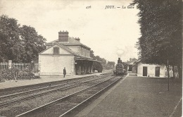 28 - JOUY   La Gare - Jouy