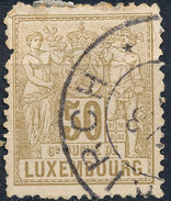 Stamp  Luxembourg 1882  50c  Used Lot#37 - 1859-1880 Wappen & Heraldik