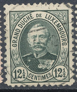 Stamp  Luxembourg 1891  12 1/2c Used Lot#68 - 1859-1880 Coat Of Arms