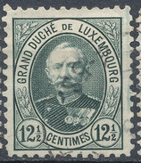 Stamp  Luxembourg 1891  12 1/2c Used Lot#69 - 1859-1880 Wapenschild