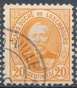 Stamp  Luxembourg 1891  20c Used Lot#71 - 1859-1880 Armarios