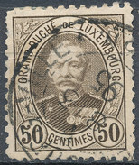 Stamp  Luxembourg 1891  50c Used Lot#83 - 1859-1880 Coat Of Arms