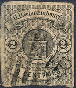 Stamp  Luxembourg 1859 2c Used Lot#10 - 1852 Guillaume III