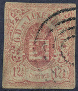 Stamp  Luxembourg 1859 12 1/2c Used Lot#17 - 1852 Guglielmo III