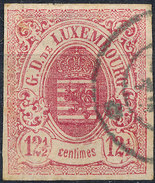 Stamp  Luxembourg 1859 12 1/2c Used Lot#18 - 1852 Willem III