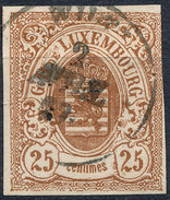 Stamp  Luxembourg 1859 25c Used Lot#22 - 1852 Wilhelm III.