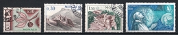 Monaco 1966 : Timbres Yvert & Tellier N° 675 - 680 - 682 Et 687. - Oblitérés