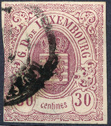 Stamp  Luxembourg 1859 30c Used Lot#26 - 1852 Wilhelm III.