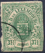 Stamp  Luxembourg 1859 37 1/2c Used Lot#28 - 1852 Willem III