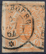 Stamp  Luxembourg 1859 40c Used Lot#30 - 1852 Guglielmo III