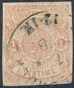 Stamp  Luxembourg 1859 1c Used Lot#31 - 1852 Guglielmo III