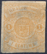Stamp  Luxembourg 1859 1c Mint Lot#35 - 1852 Willem III