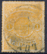 Stamp  Luxembourg 1865 1c Used Lot#38 - 1859-1880 Wappen & Heraldik