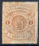 Stamp  Luxembourg 1865 1c Mint Lot#39 - 1859-1880 Stemmi
