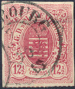 Stamp  Luxembourg 1865 12 1/2c Mint Lot#79 - 1859-1880 Stemmi