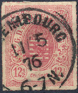 Stamp  Luxembourg 1865 12 1/2c Mint Lot#80 - 1859-1880 Wappen & Heraldik
