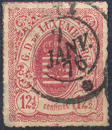 Stamp  Luxembourg 1865 12 1/2c Mint Lot#81 - 1859-1880 Stemmi
