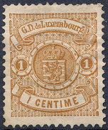 Stamp  Luxembourg 1875 1c Mint Lot#99 - 1859-1880 Stemmi