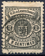 Stamp  Luxembourg 1875 2c Used Lot#107 - 1859-1880 Armoiries