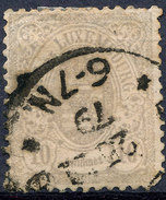 Stamp  Luxembourg 1875 10c Used Lot#132 - 1859-1880 Stemmi