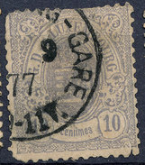 Stamp  Luxembourg 1875 10c Used Lot#133 - 1859-1880 Wappen & Heraldik