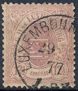 Stamp  Luxembourg 1875 12 1/2c Used Lot#148 - 1859-1880 Stemmi