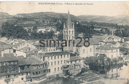 ROQUECOURBE - L'EGLISE ET QUARTIER DU PUISOIR - Roquecourbe