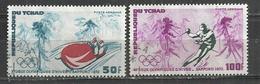 CHAD 1972 - WINTER OLYMPIC GAMES - CPL. SET - USED OBLITERE GESTEMPELT USADO - Winter 1972: Sapporo