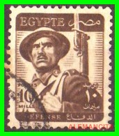 EGYPTO - EGYPT  -    SELLO  AÑO 1953  Soldier - Oblitérés